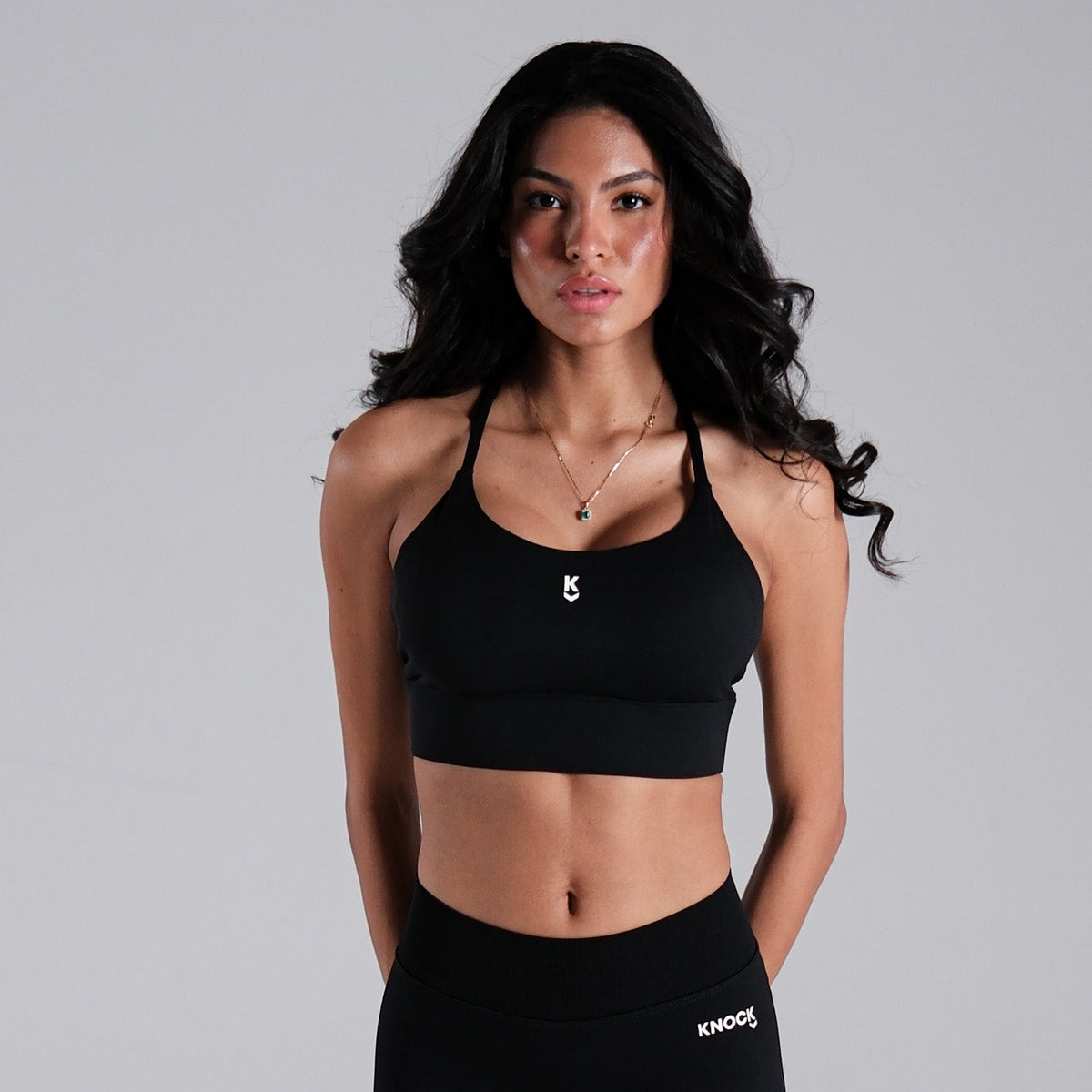 BARE BACK TOP | BLACK