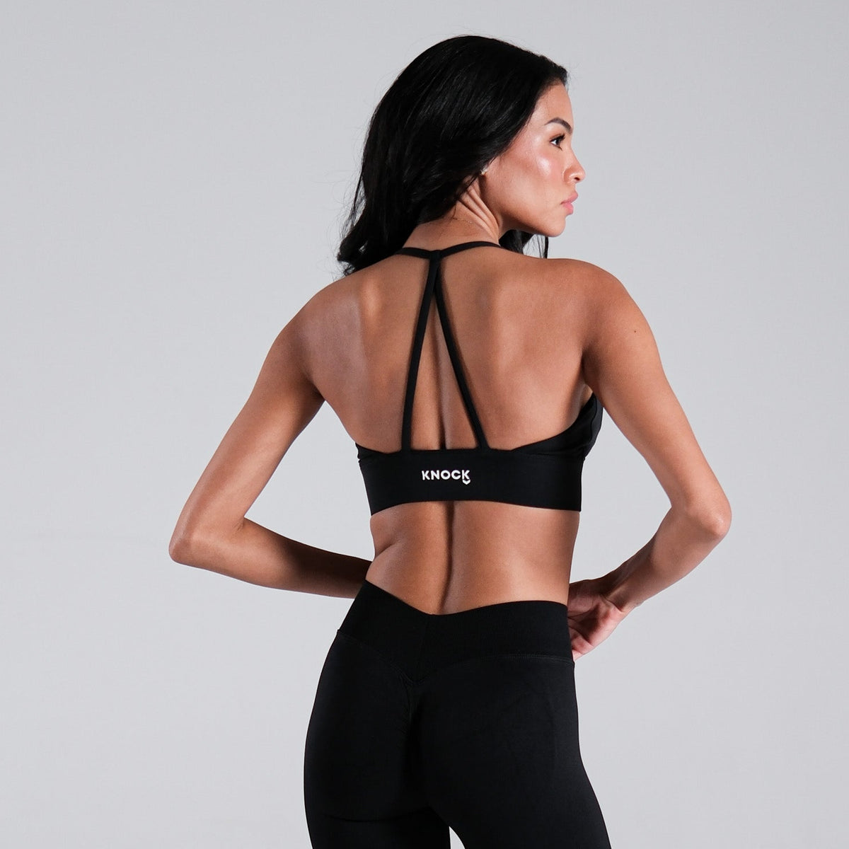 BARE BACK TOP | BLACK