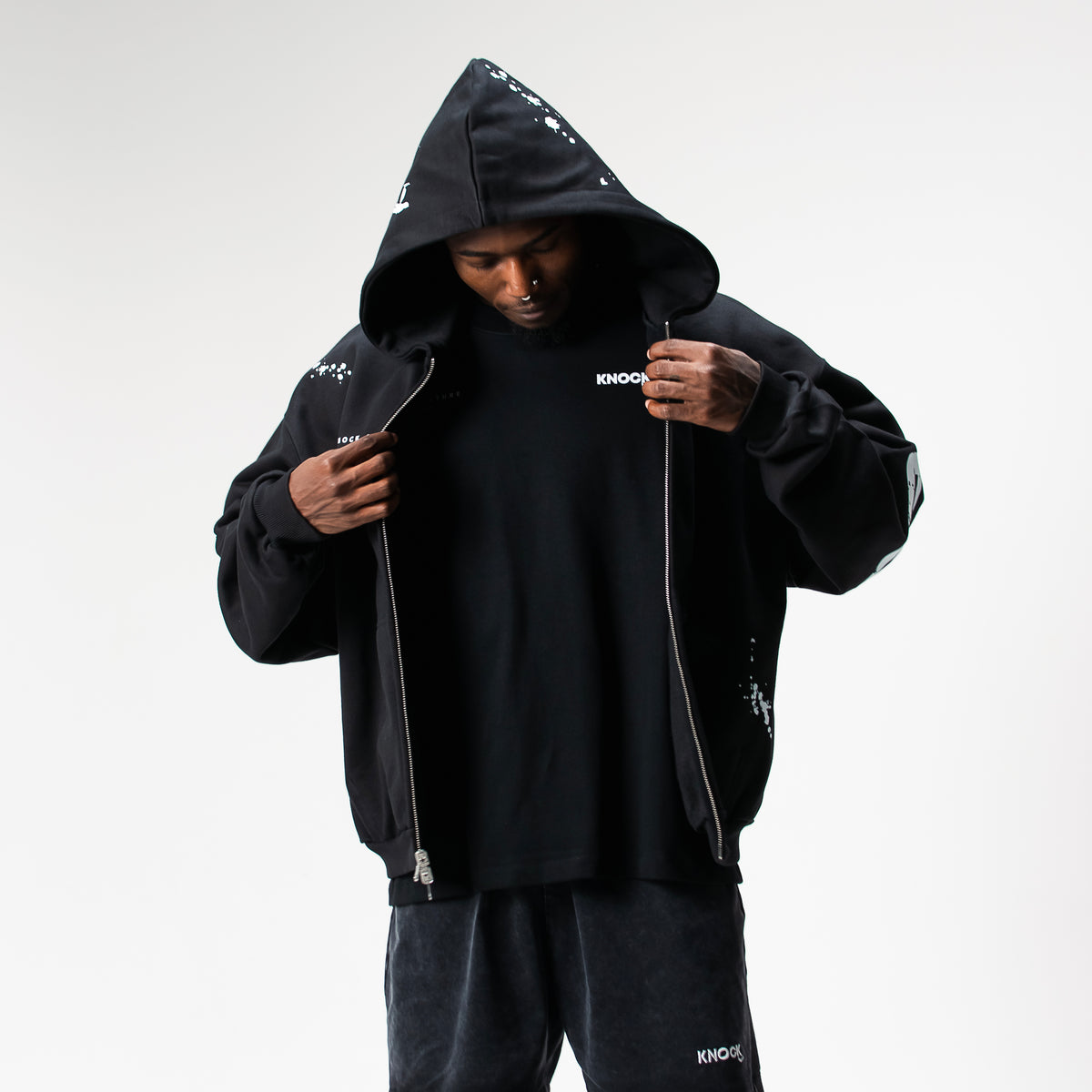 CULTURE REVERSIBLE ZIP HOODIE