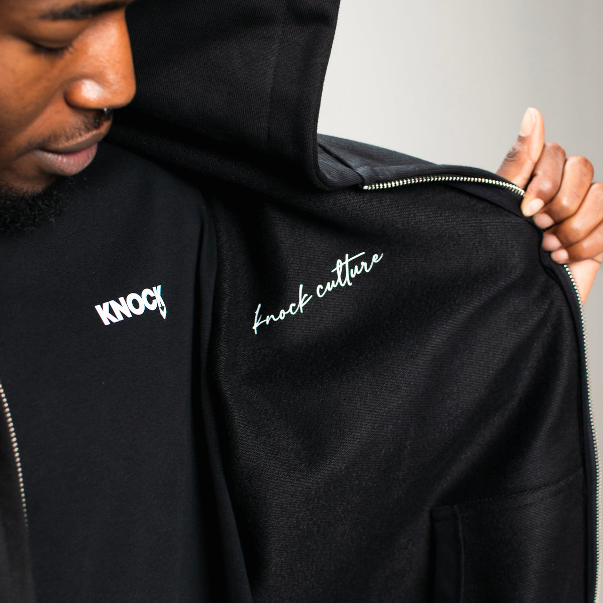 CULTURE REVERSIBLE ZIP HOODIE