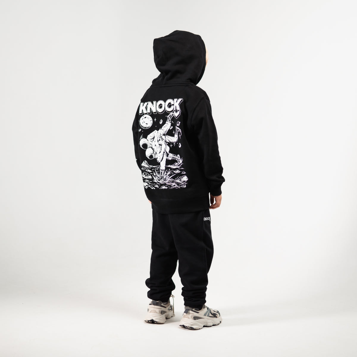 KIDS ASTROHIP ZIP HOODIE | BLACK