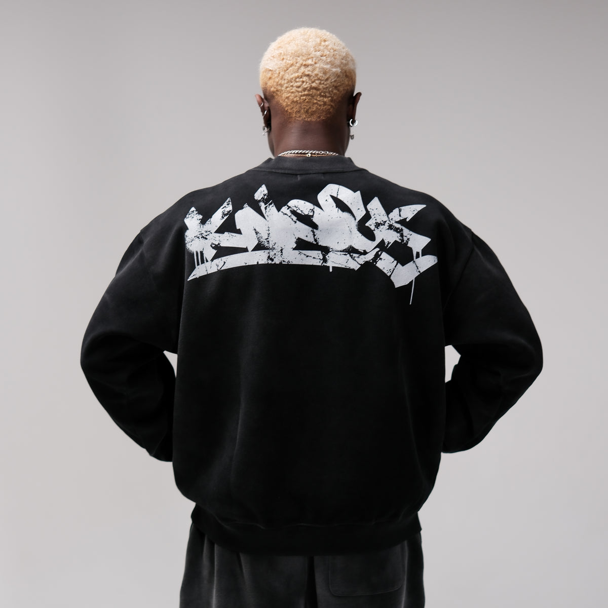 BRICKBOUND FADE SWEATER | VINTAGE BLACK