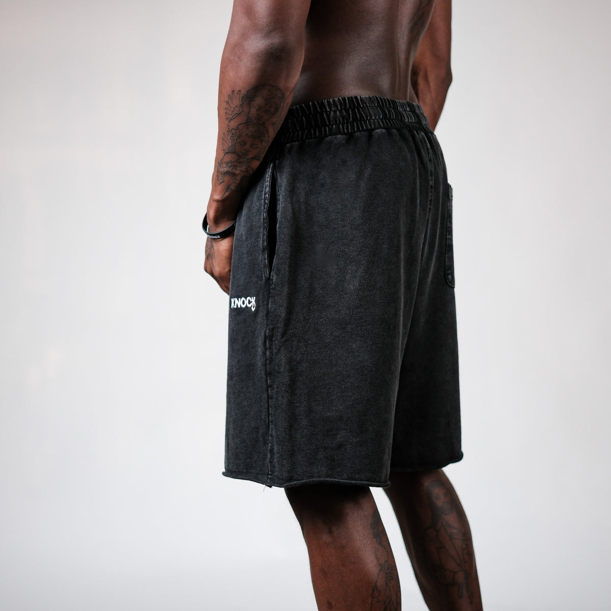 LOOSE BOTTOM SHORTS | VINTAGE BLACK