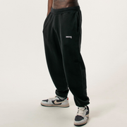 CUFFED TERRY JOGGERS | VINTAGE BLACK