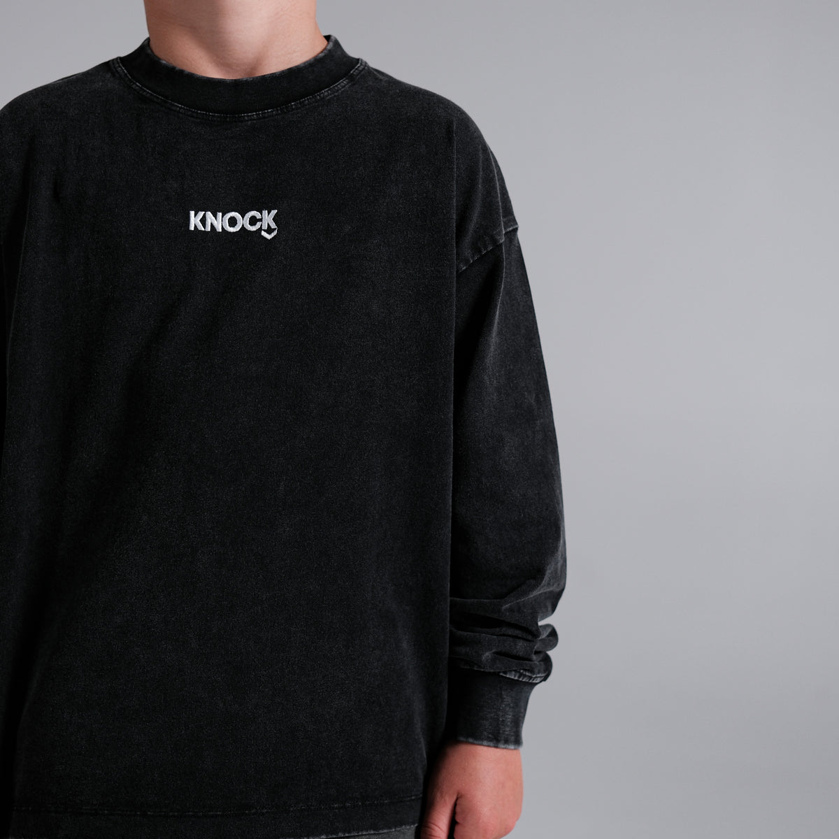 KIDS LONGSLEEVE | VINTAGE BLACK