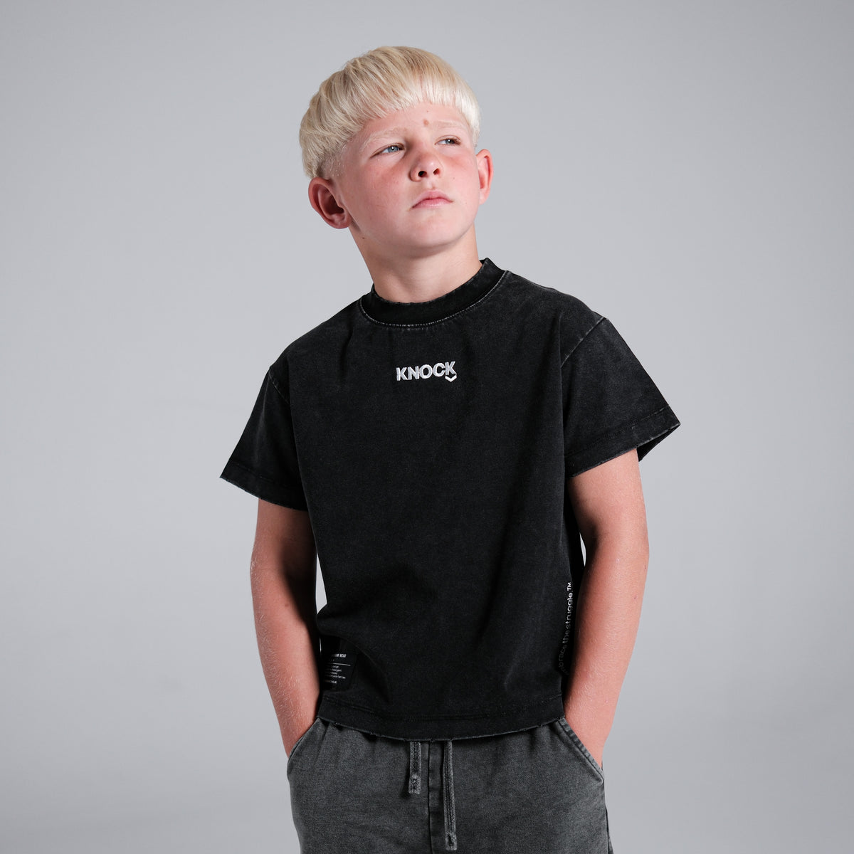 TEE KIDS | VINTAGE BLACK