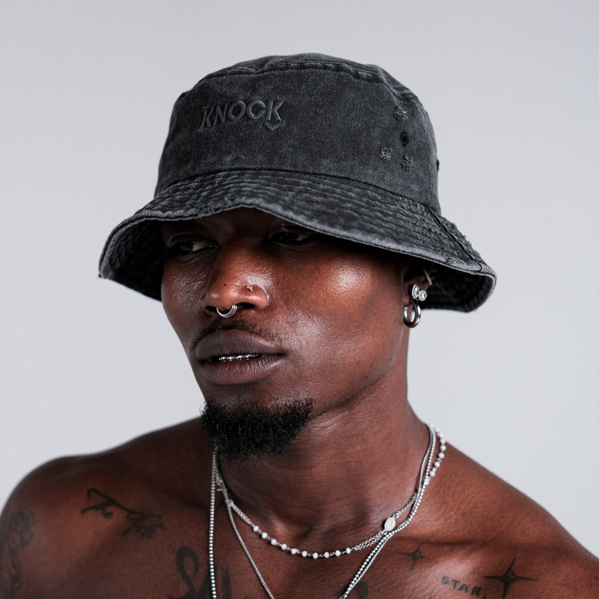 BUCKET HAT | VINTAGE BLACK