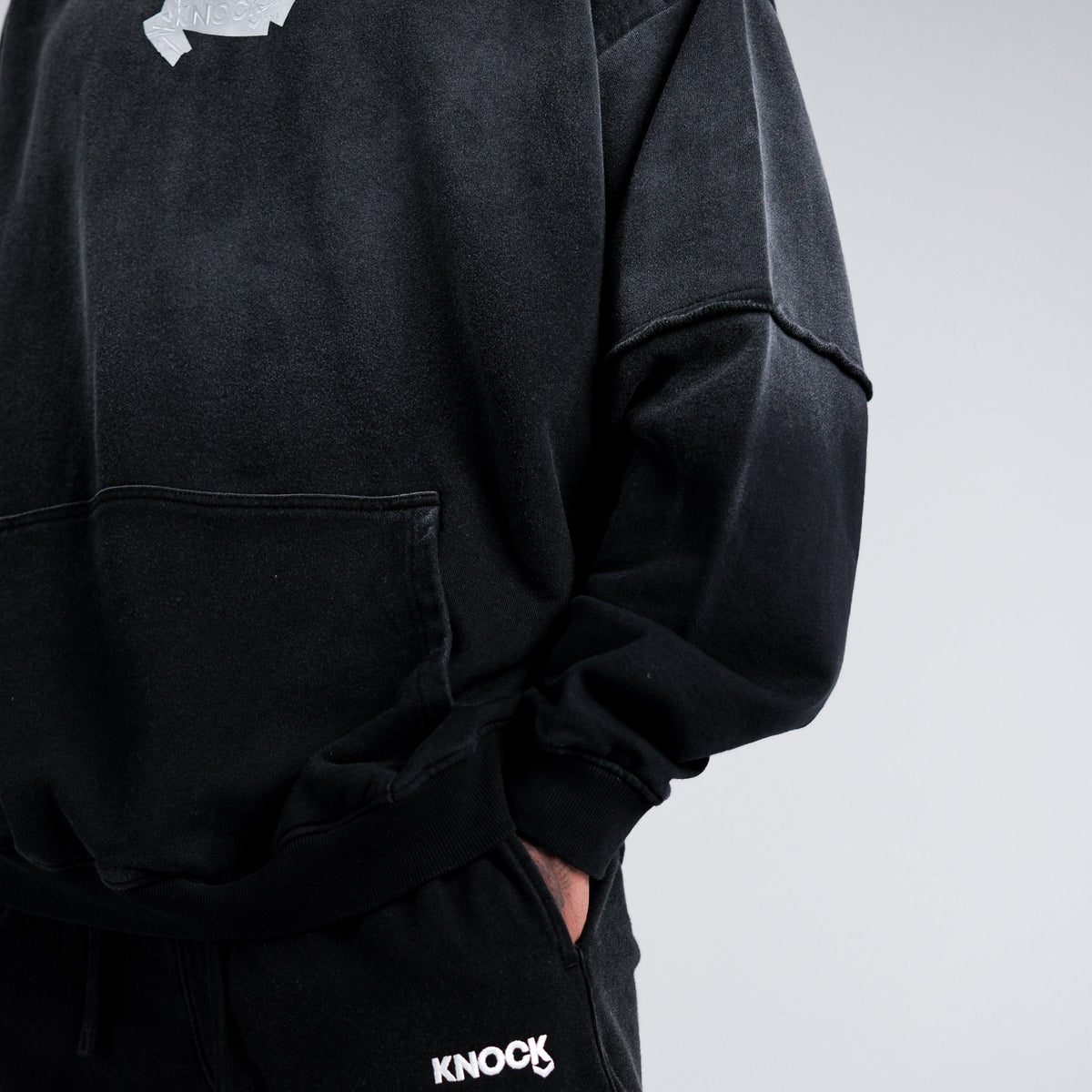 BLUEPRINT TERRY HOODIE | VINTAGE BLACK