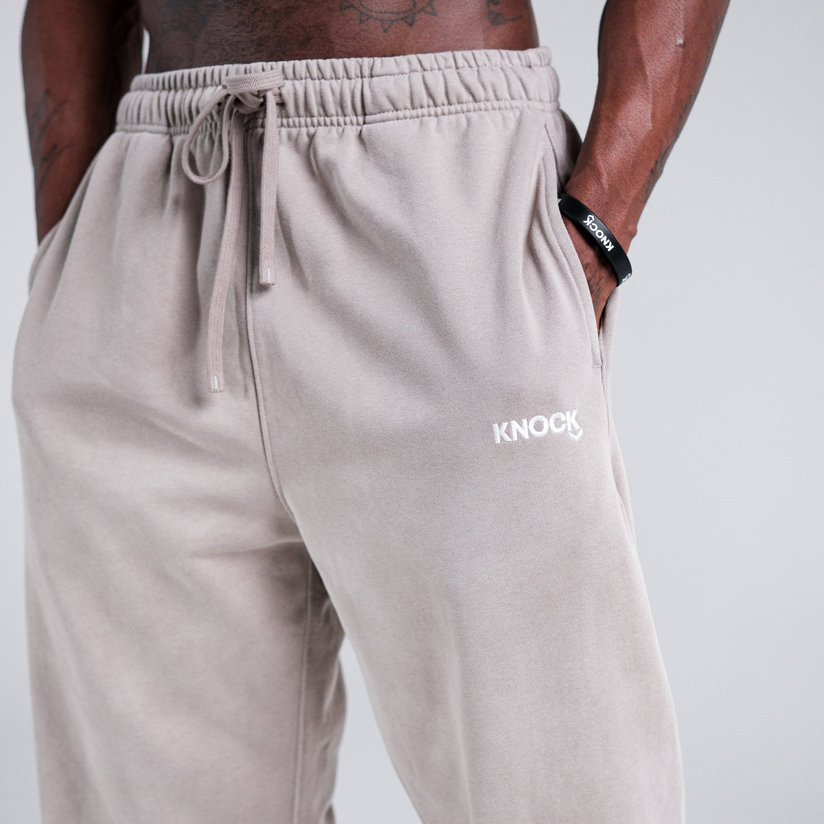 STONEWASH STRAIGHT CUT JOGGERS