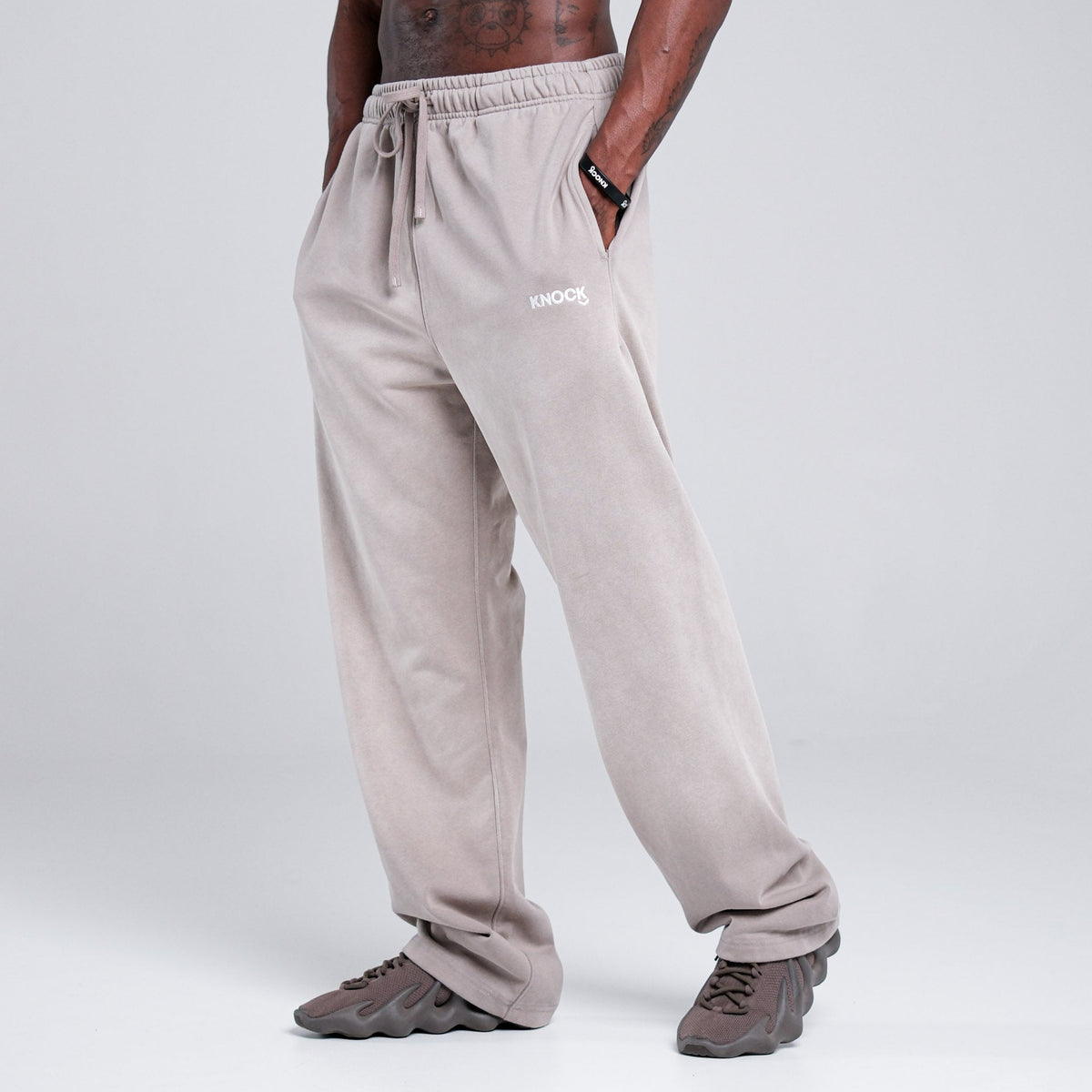 STONEWASH STRAIGHT CUT JOGGERS
