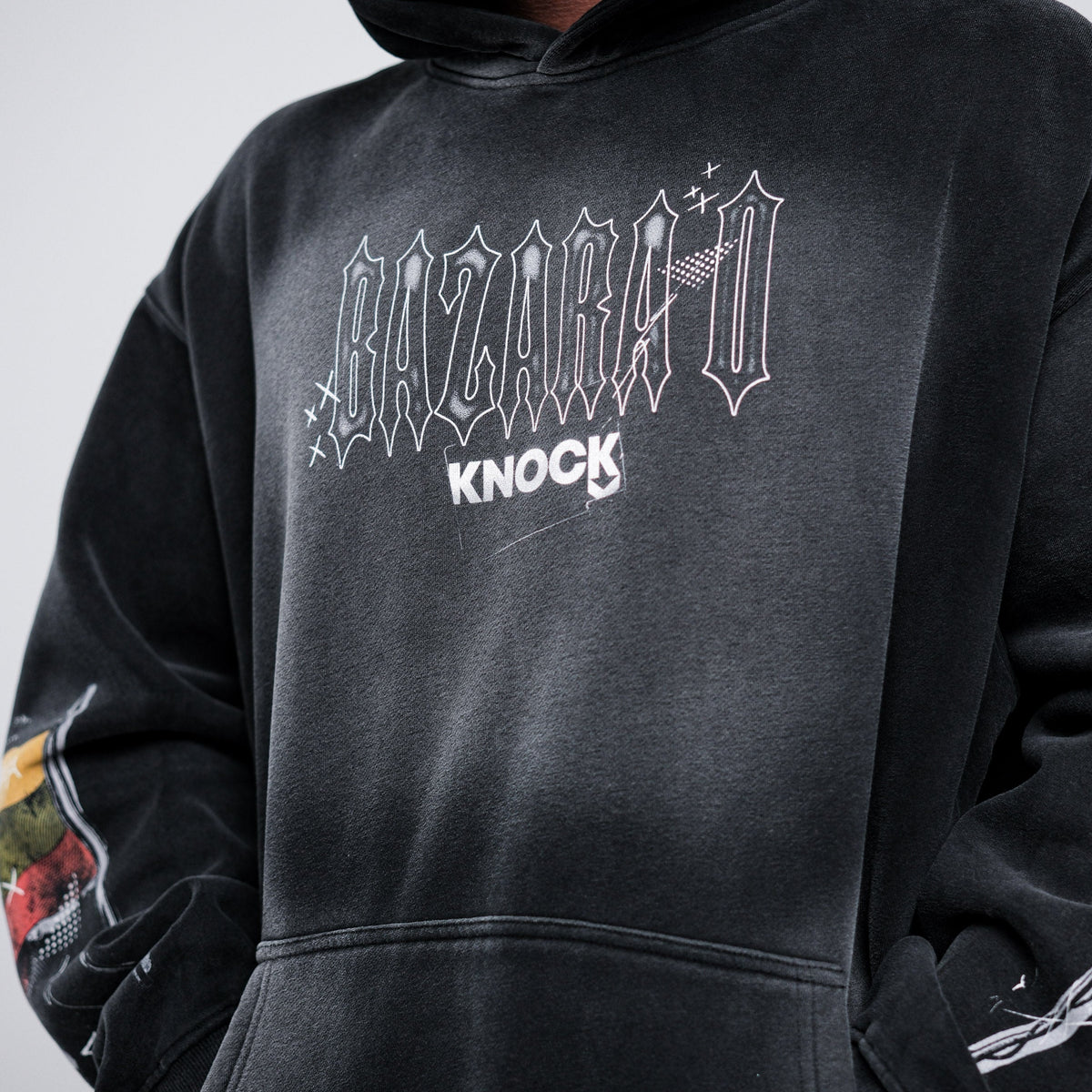 BAZARA 0 x KNOCK HOODIE