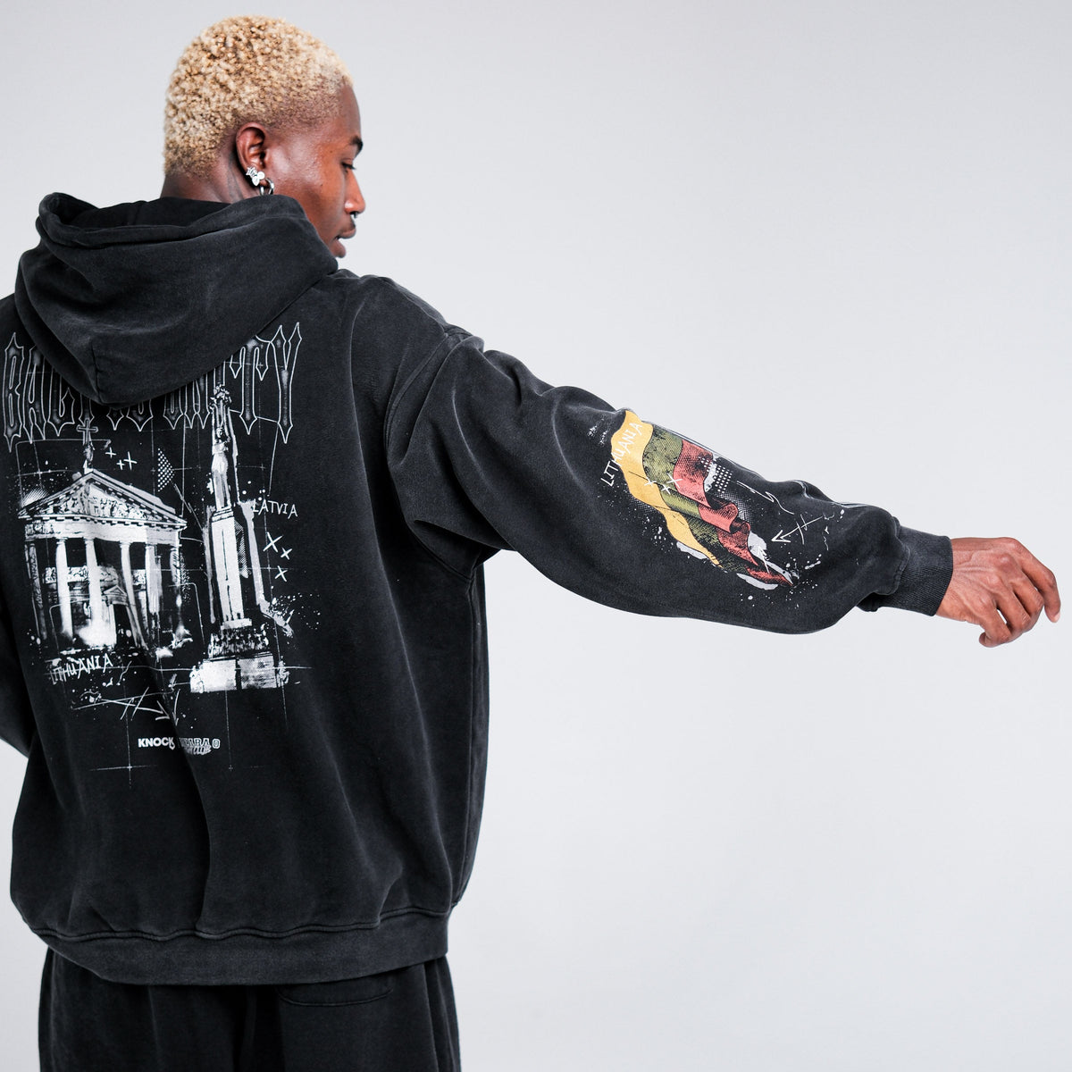 BAZARA 0 x KNOCK HOODIE