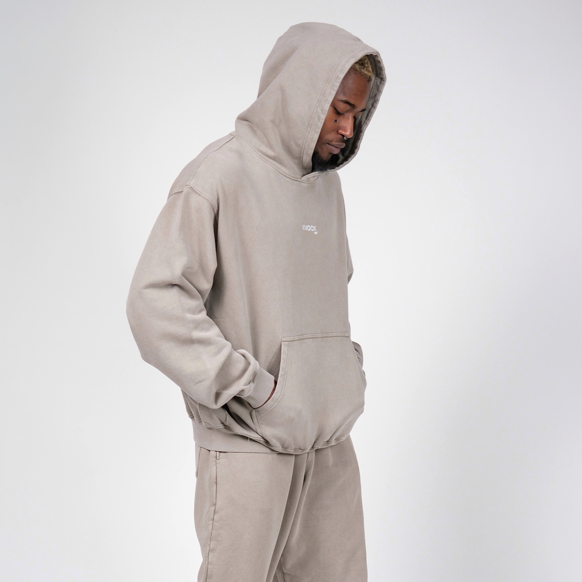 ASTROKNEE 2.0 HEAVY HOODIE | VINTAGE DUNE