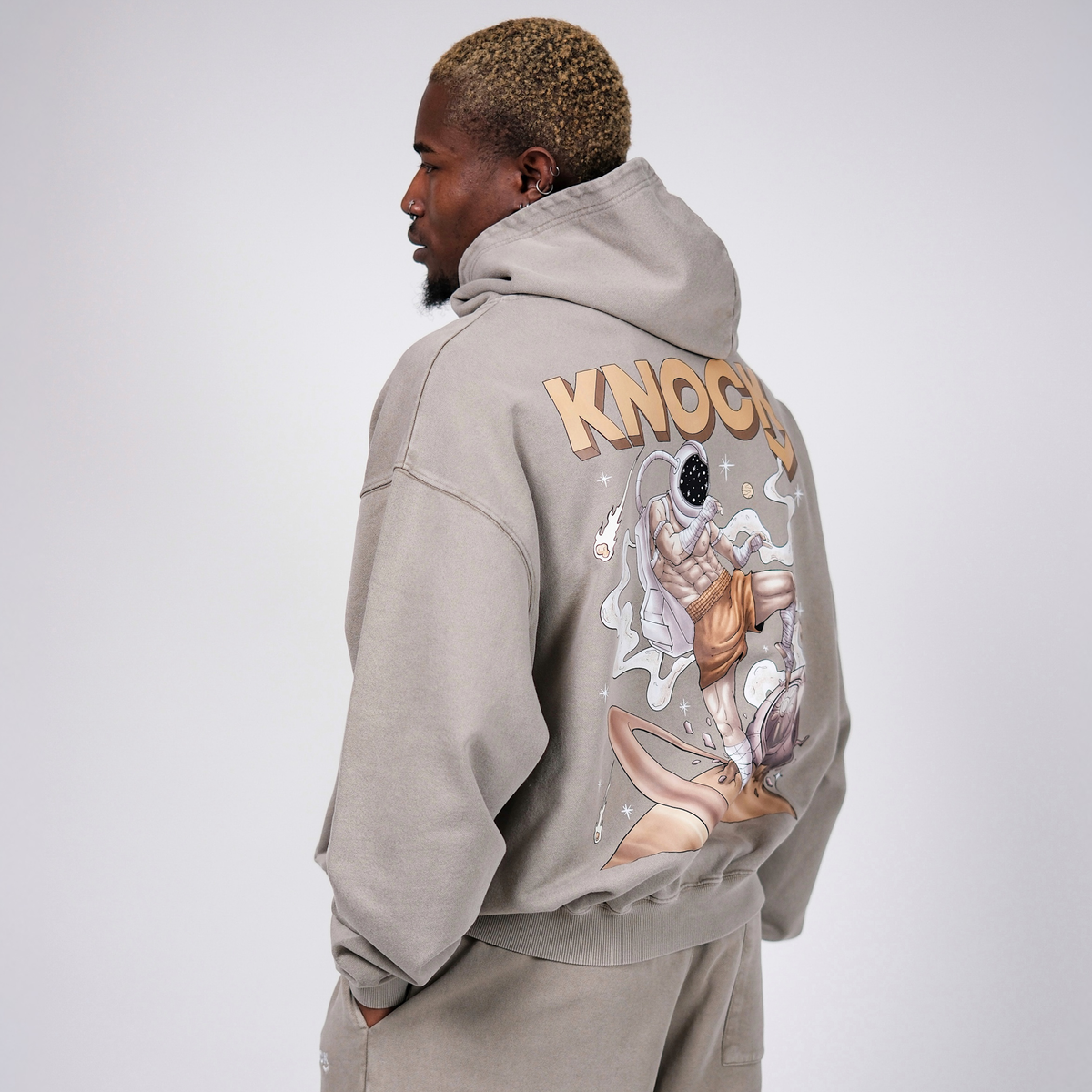 ASTROKNEE 2.0 HEAVY HOODIE | VINTAGE DUNE