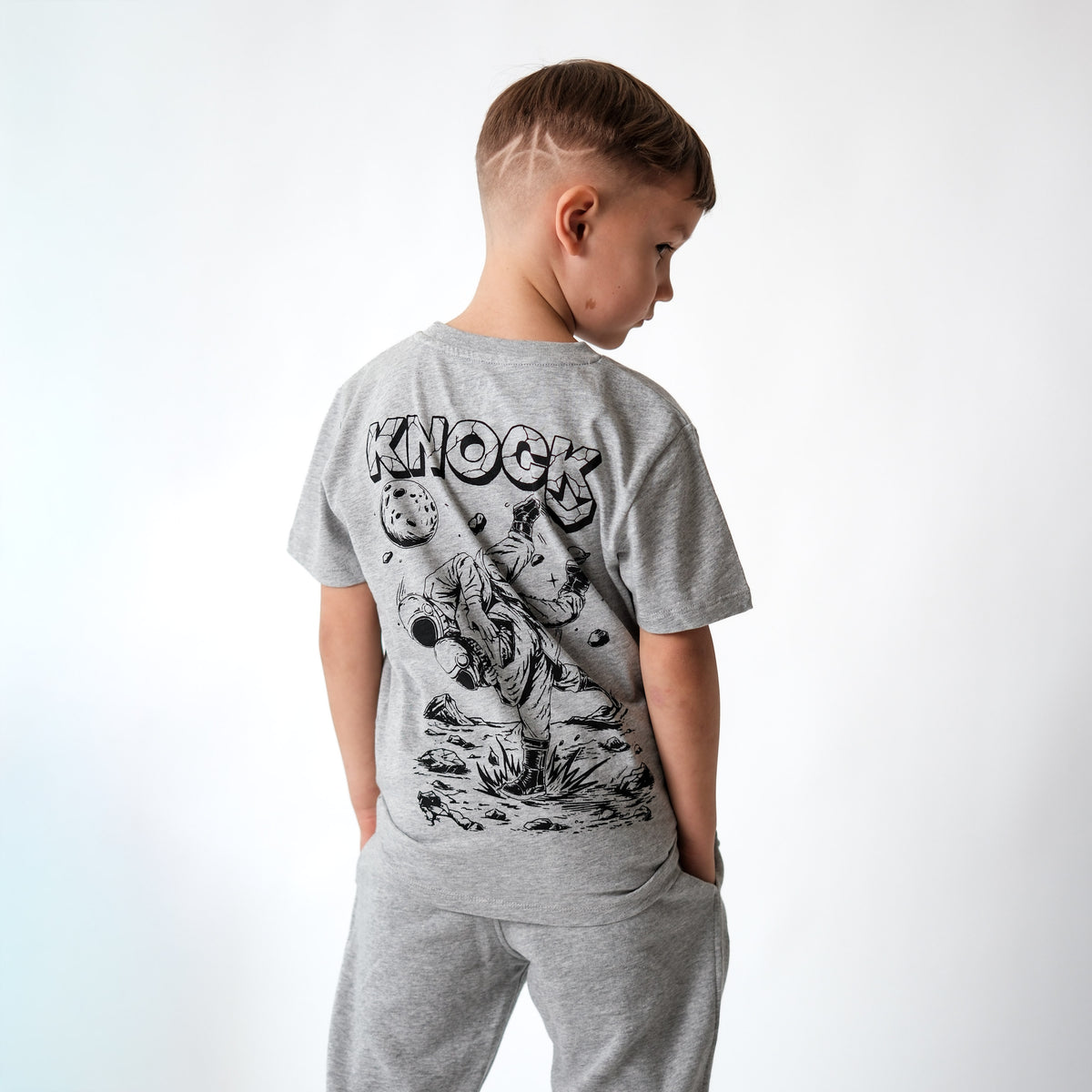 KIDS ASTROHIP TEE | GREY