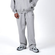 STRAIGHT CUT TERRY JOGGERS | GREY