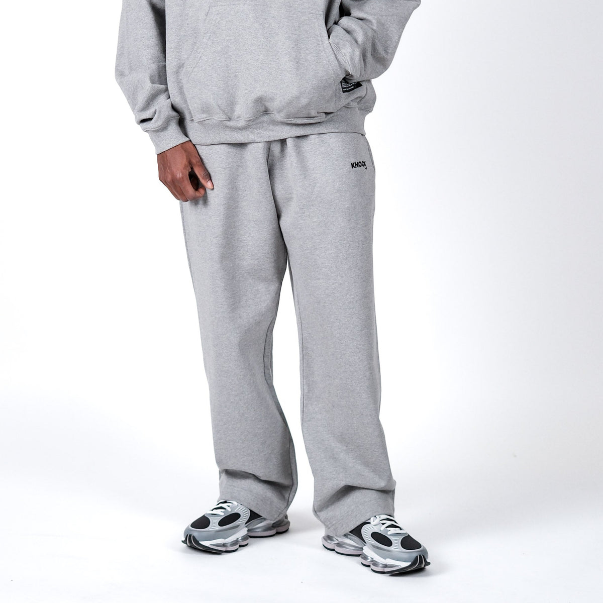STRAIGHT CUT TERRY JOGGERS | GREY