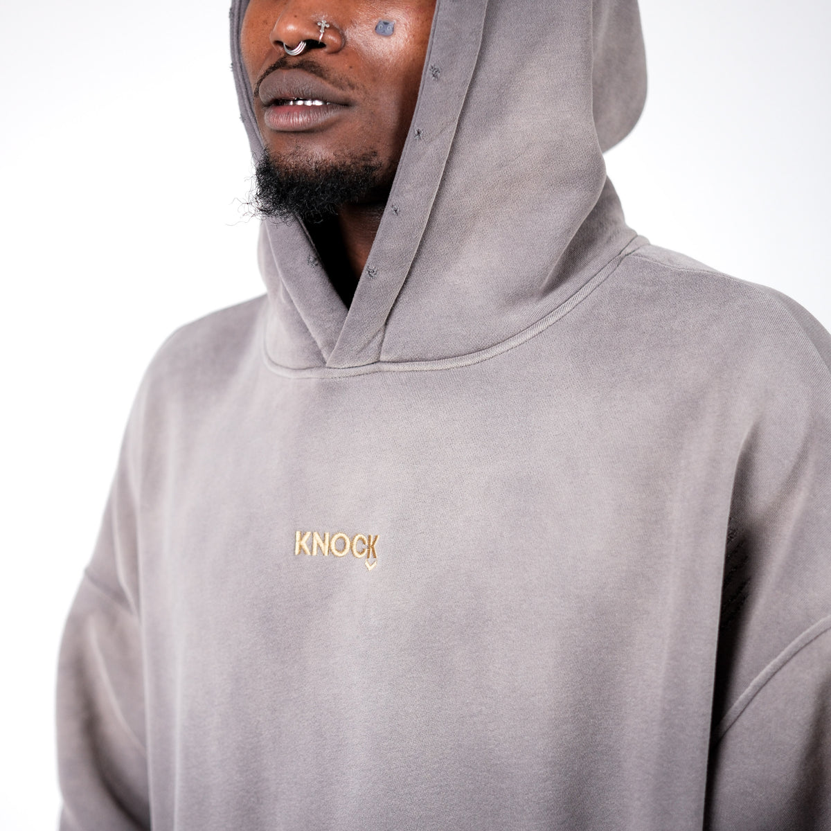LIMITED ASTROKNEE 2.0 FADE FLEECE HOODIE | SAND
