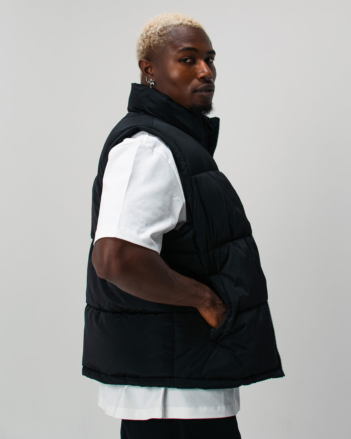 PUFFER VEST | BLACK