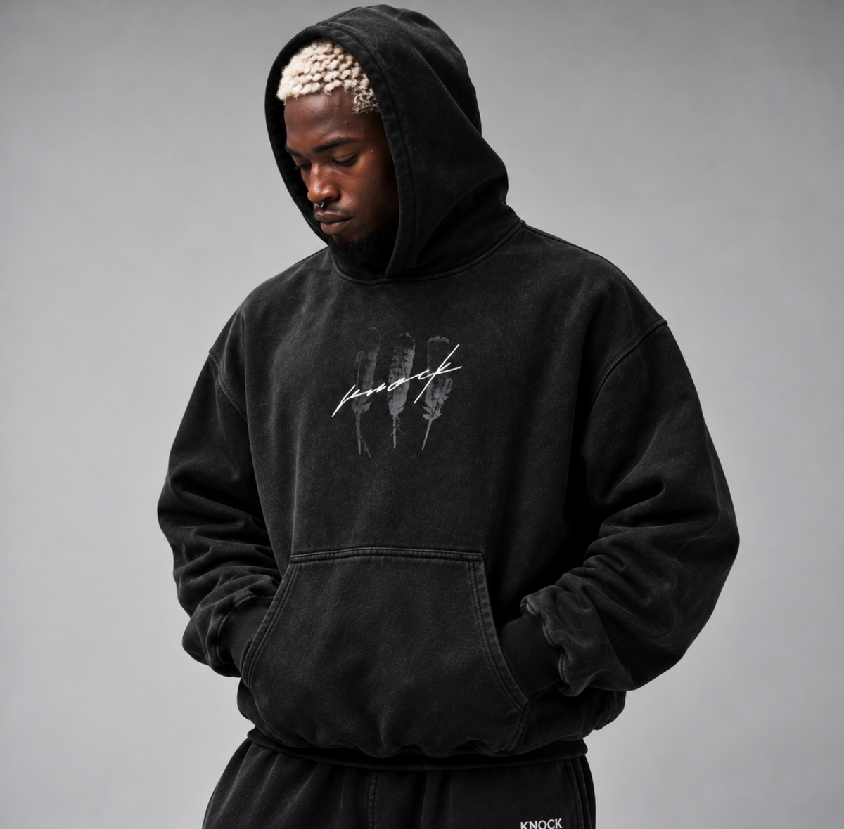 ONE BLOOD HOODIE | VINTAGE BLACK