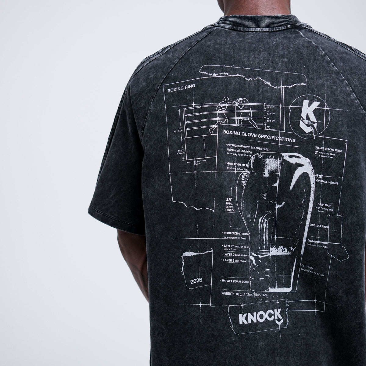 BLUEPRINT TEE | VINTAGE BLACK
