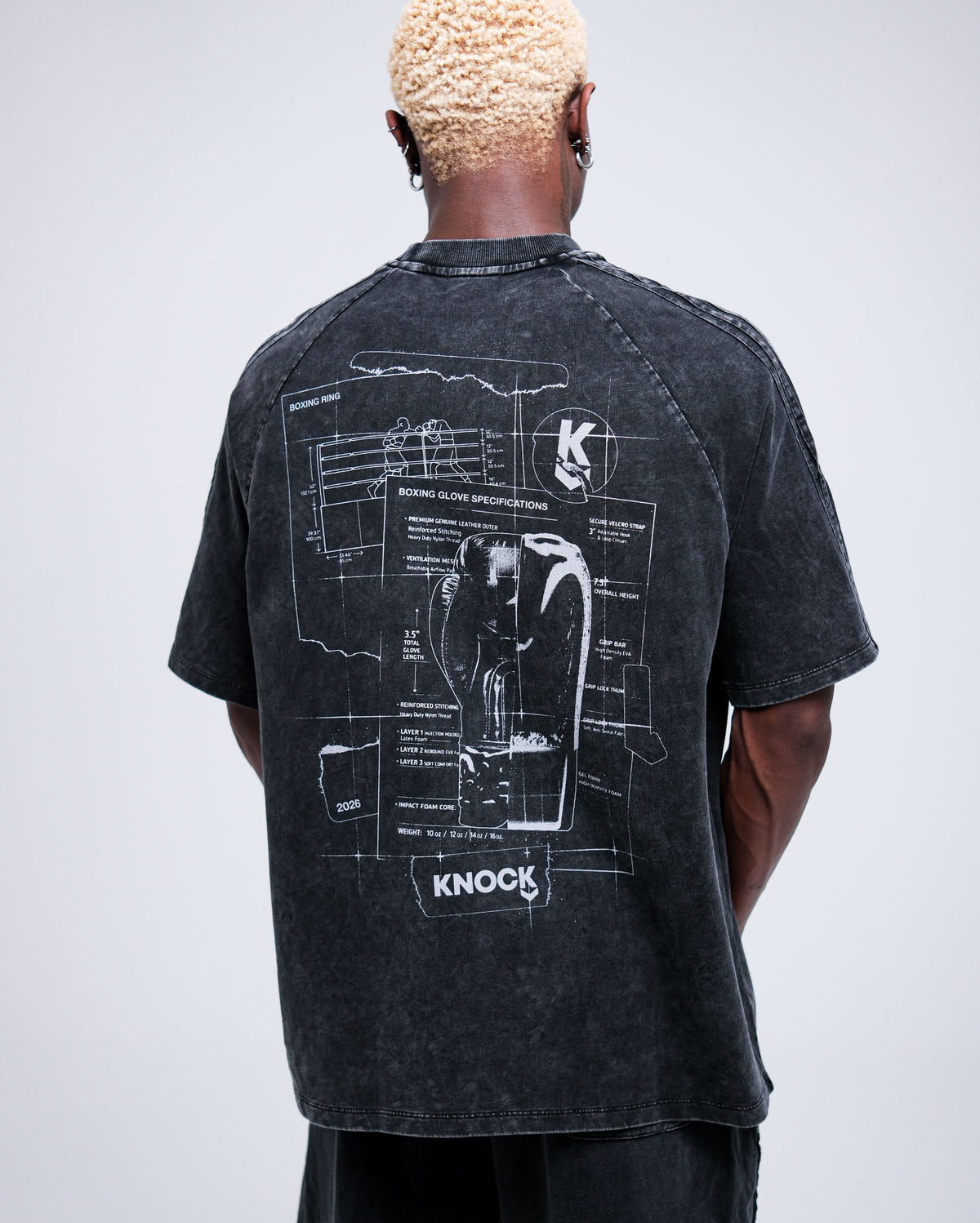 BLUEPRINT TEE | VINTAGE BLACK