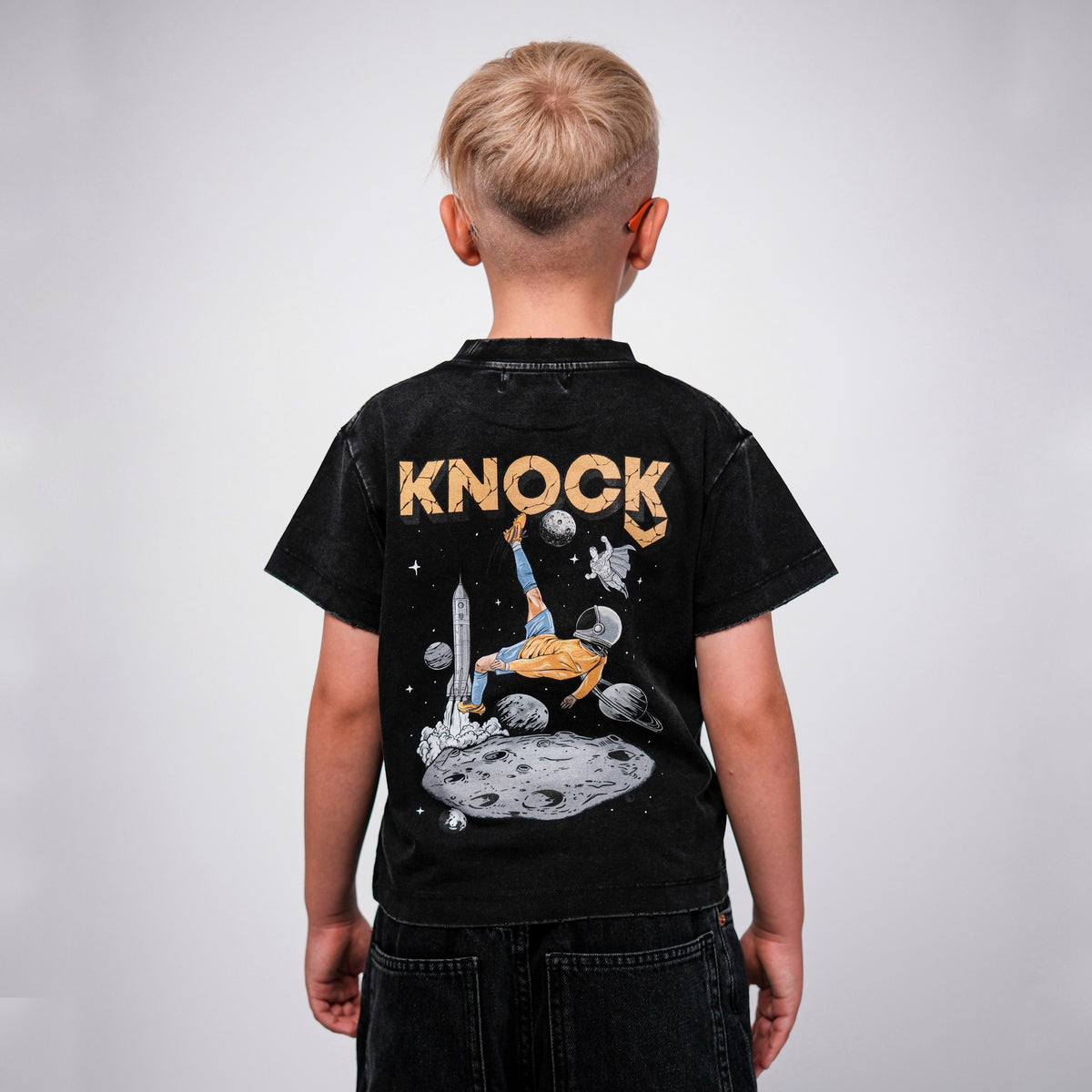 DREAM CHASER TEE KIDS | VINTAGE BLACK