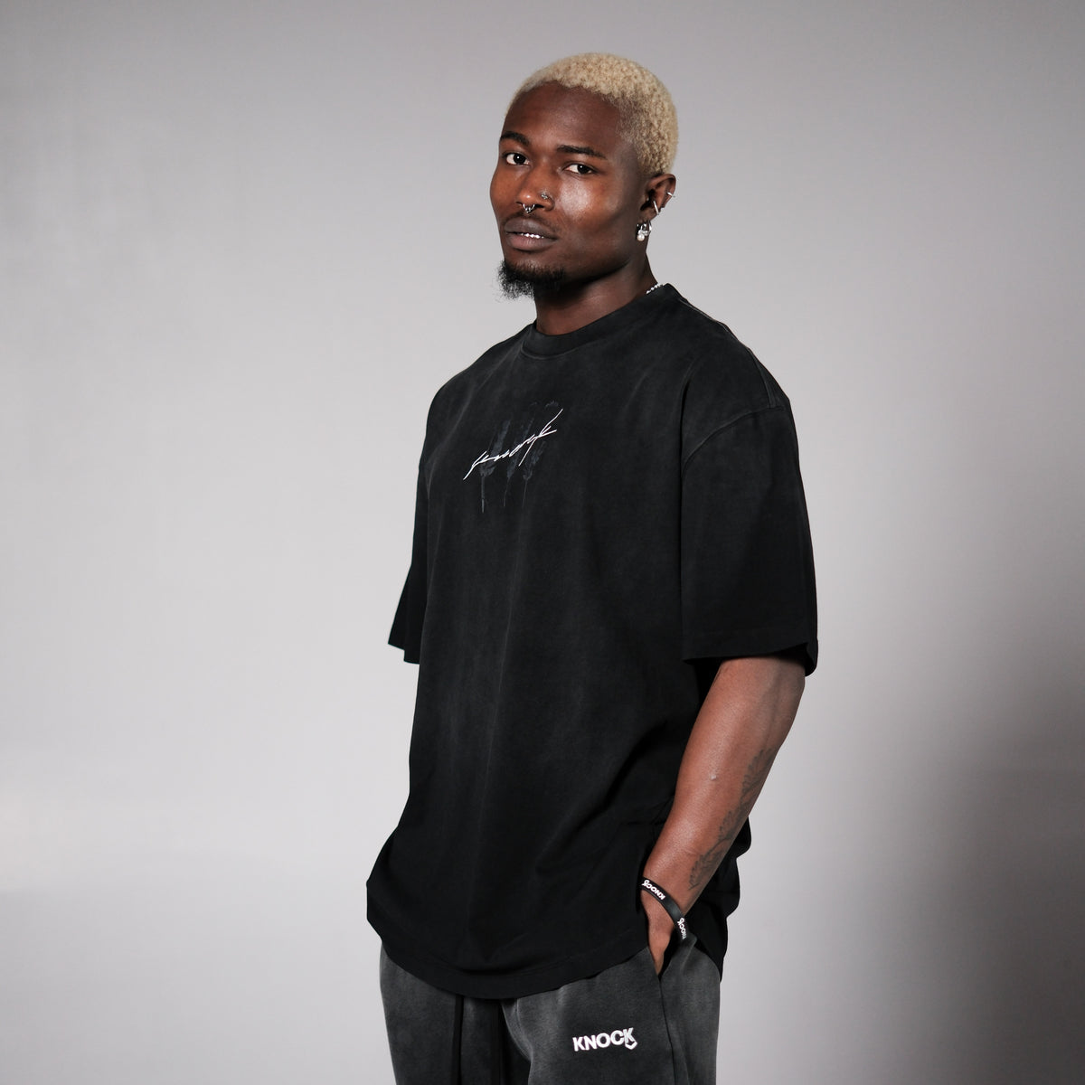 ONE BLOOD TEE | VINTAGE BLACK