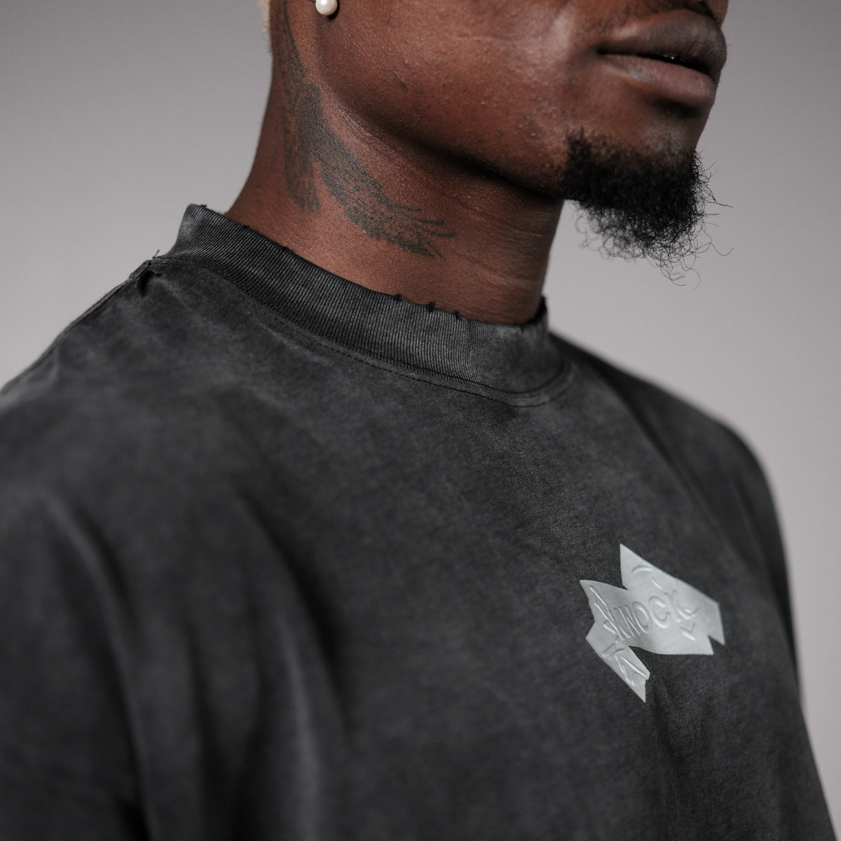 BLUEPRINT FADE TEE | VINTAGE BLACK