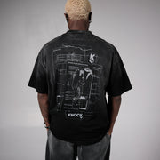 BLUEPRINT FADE TEE | VINTAGE BLACK