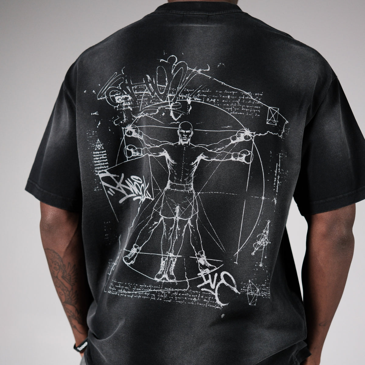 ASCENSION TEE | VINTAGE BLACK