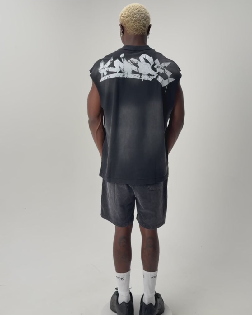 Load video: BRICKBOUND SLEEVELESS TOP