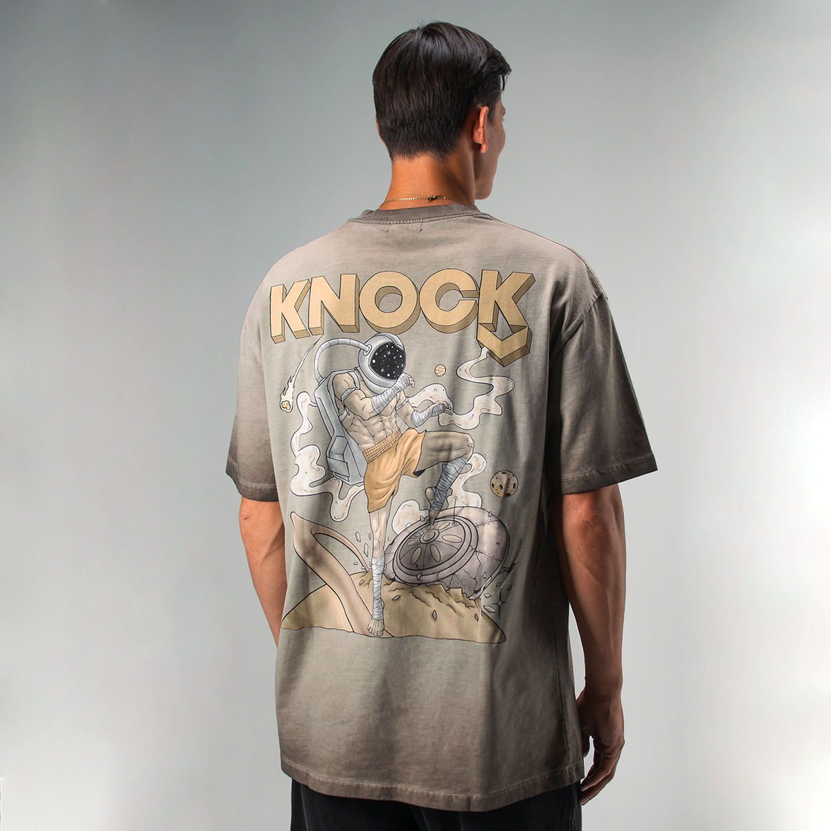 ASTROKNEE 2.0 OVERSIZED TEE | VINTAGE SAND